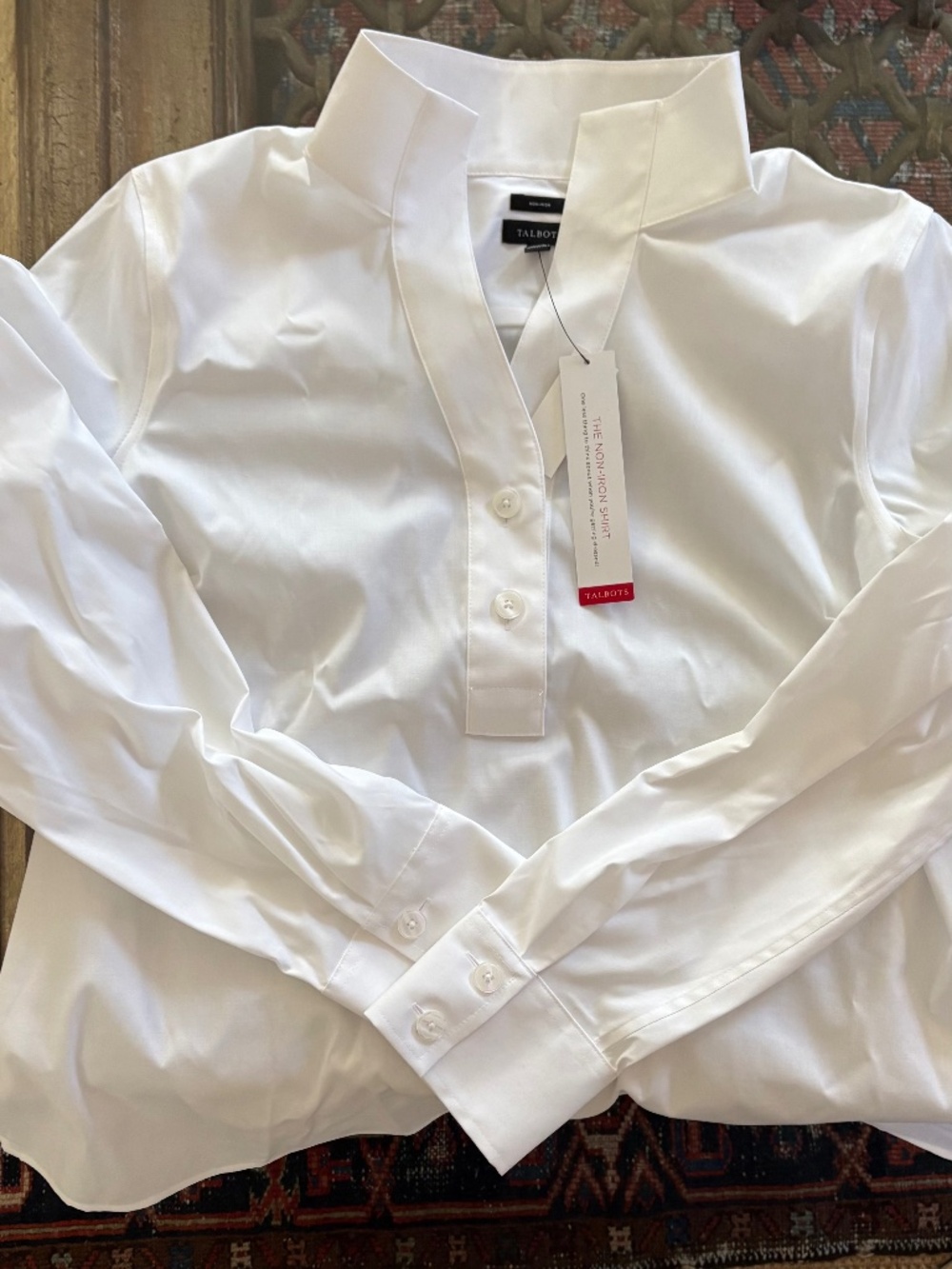 Talbots Pop-Over Tunic Top